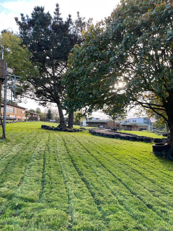 Quad World grass cut